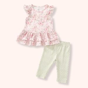 Pete + Lucy Cottage Garden Capri Set